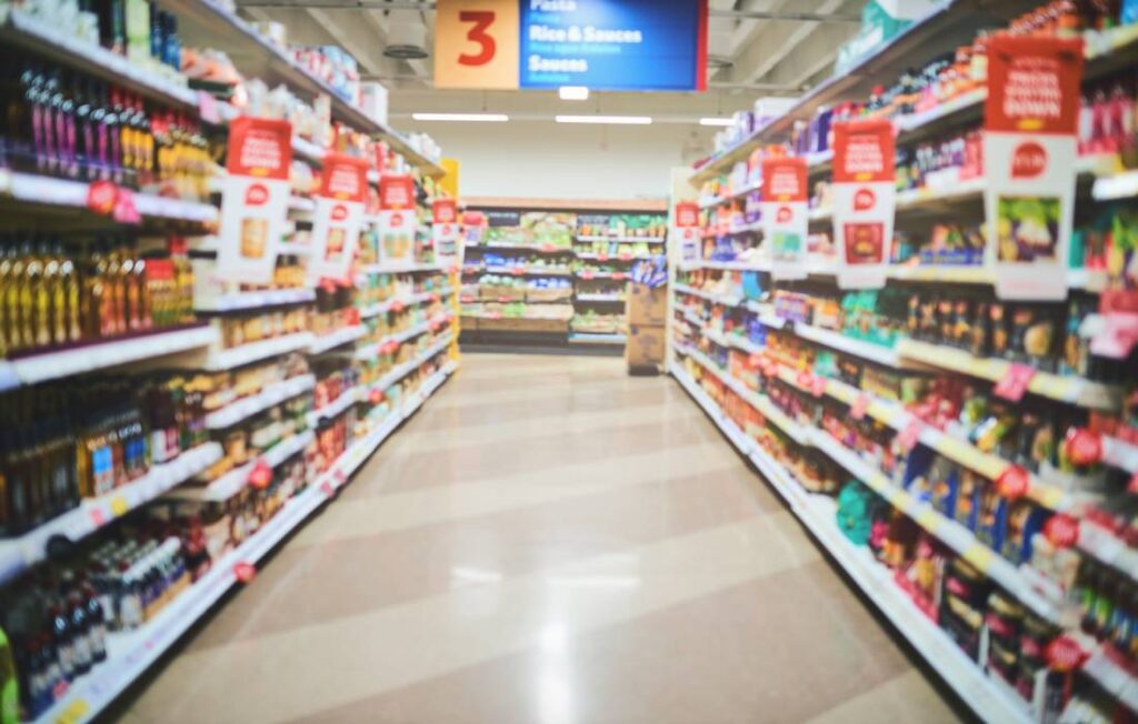 Góndolas de supermercado